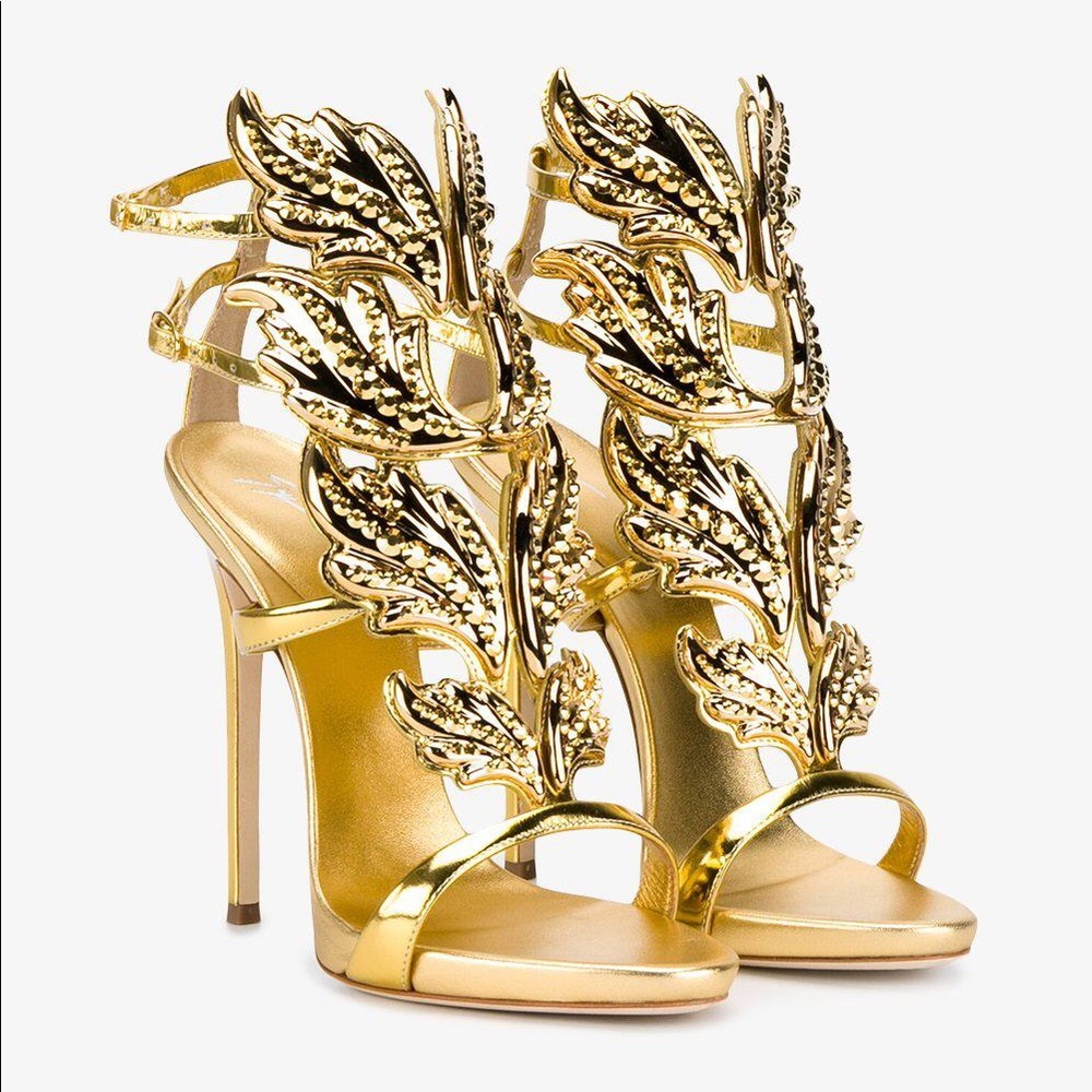 SOLD Giuseppe Cruel Gold Sparkle
